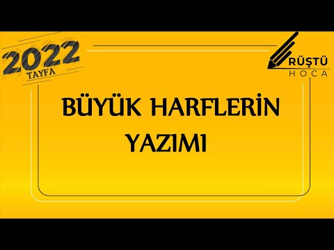 Video: Hangi diller büyük/küçük harfe duyarlı değildir?