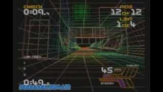 Sega Saturn - Wipeout XL - Introduction and Gameplay footage