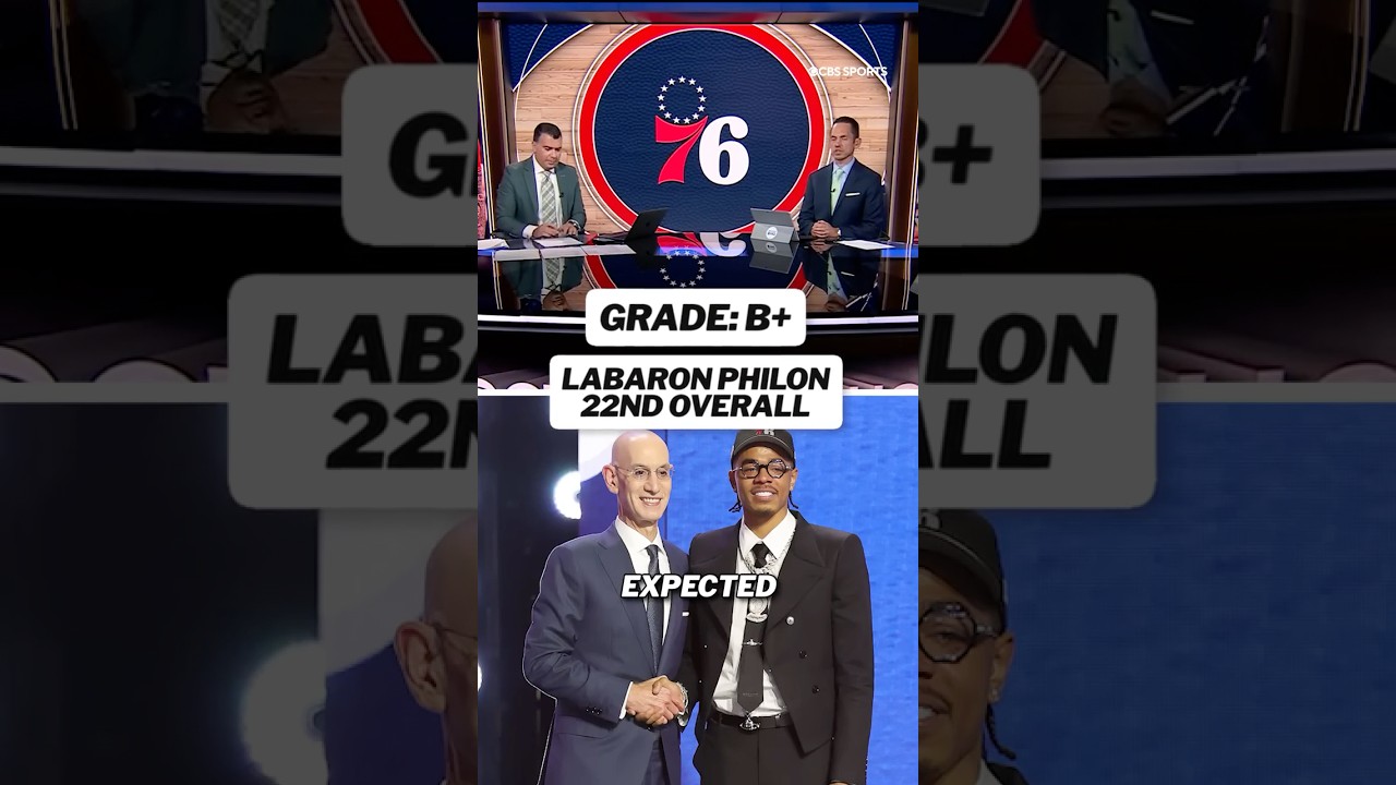 Will Labaron Philon Jr. make an instant impact in Philadelphia? 🤔 #nbadraft