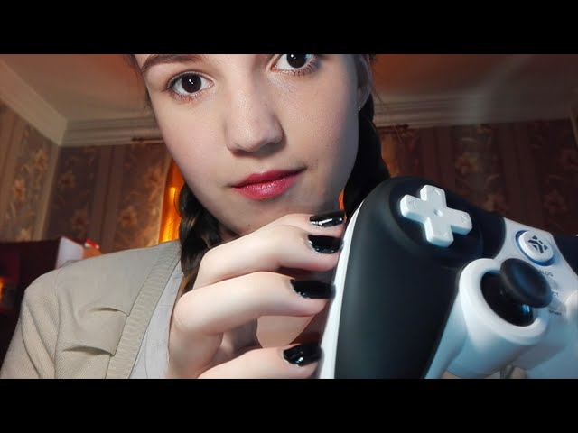 ASMR Fast Gamepad Tapping & Gamepad Scratching (No Talking)