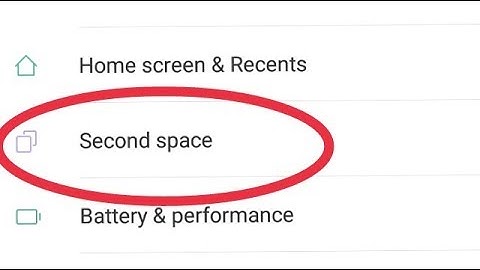 What is second Space and Use This Feature In Xiaomi Redmi Note 5 Pro Phone