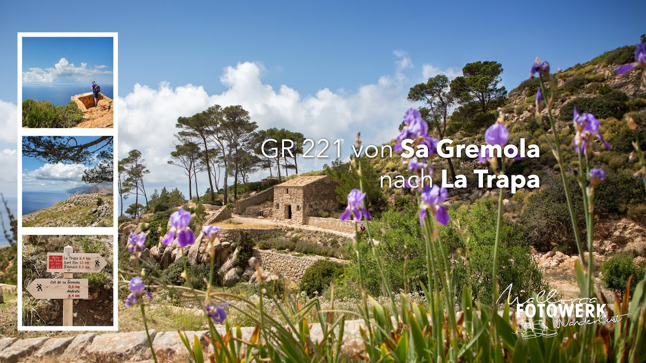 GR 221 Trockenmauerweg Mallorca - Wanderung vom Wanderparkplatz Sa Gremola nach La Trapa