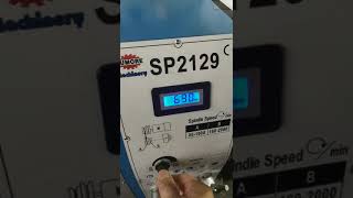 SP2129-II FC300V variable speed mini bench manual lathe machine for metal SUMORE