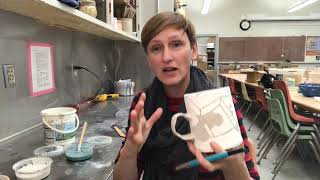 Glazing with the brush method   SD 480p