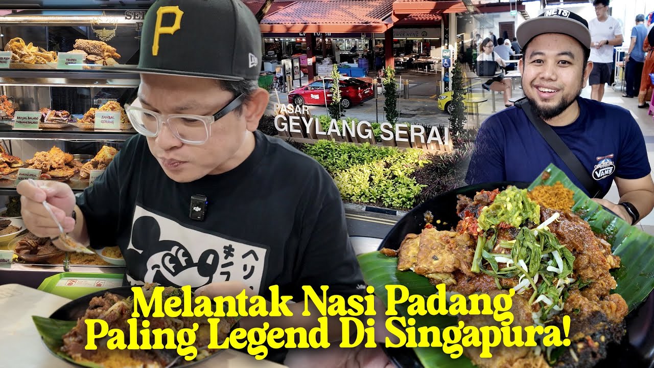 Dah Berniaga Sejak 1960an, Ini Nasi Padang Paling Legend Di Singapura!