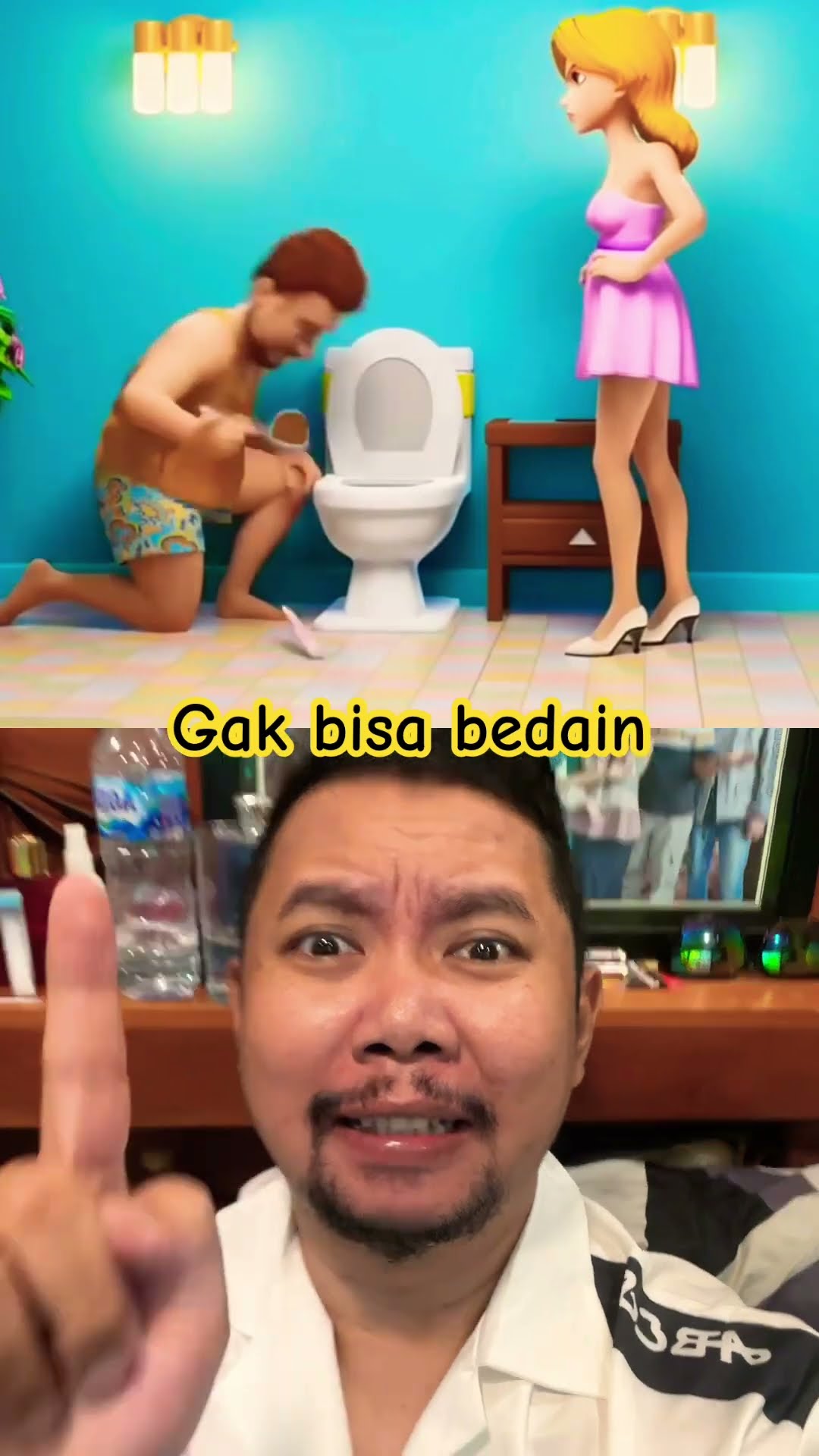 GAK BISA BEDAIN DEH!!!?? #animation #cartoon #funny #story