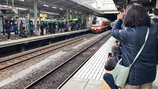 E653系K70編成東北本線130周年記念号仙台駅発車