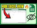 How to Hide Formula Bar, Gridlines, and Headings in Excel
