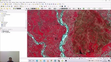 Create Shapefile layer & Clip Raster Using QGIS Software