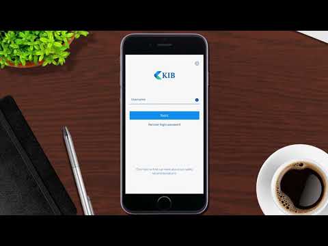 KIB - Mobile Banking First Login - English