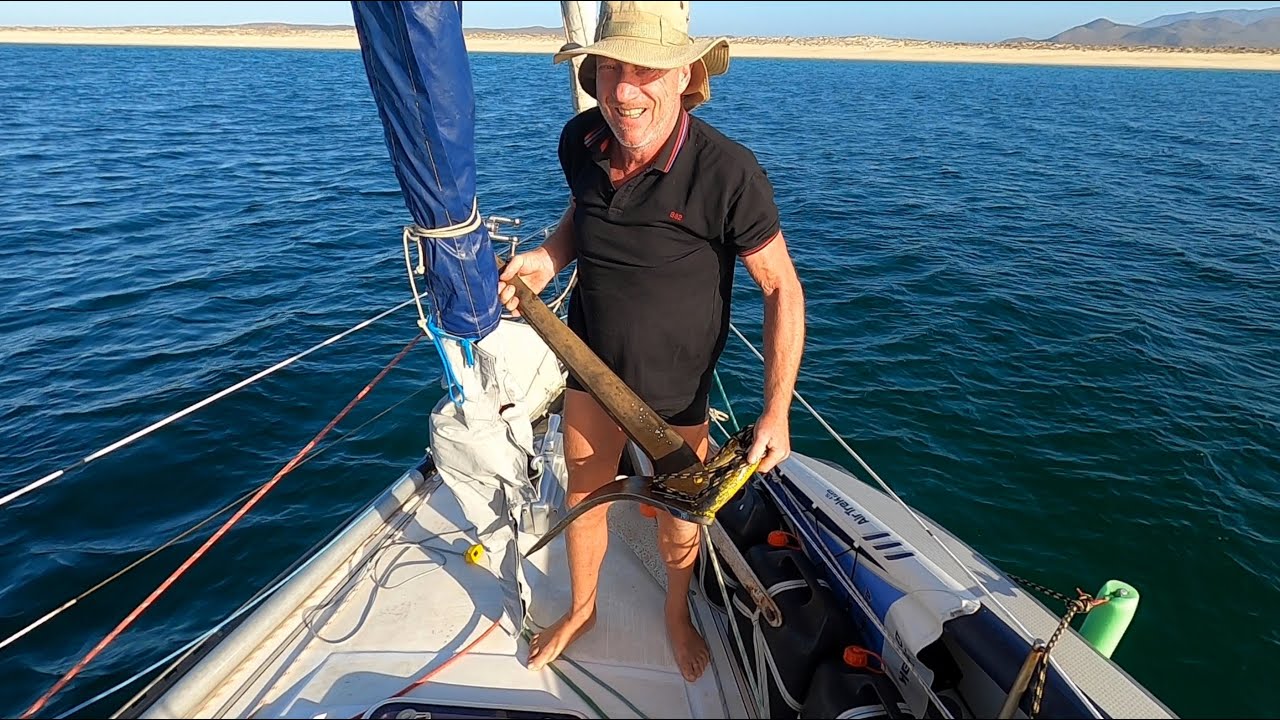 Ep 89: Unser Anker ist verbogen 😳 !!! Auf dem Weg in die Bahia de la Paz (Sailing Anixi)