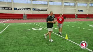 Football  Defensive Back Break and Recover Drills--Coach Dave Wiemers