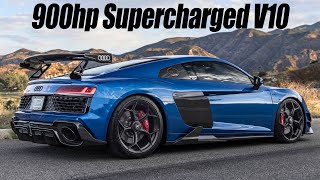 900HP V10 SUPERCHARGED AUDI R8 PERFORMANCE  ULTIMATE & PERFECT R8? VF ENGINEERING & PACIFIC GERMAN