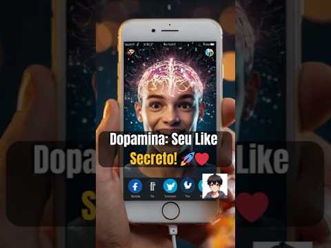 Dopamina: O 'Like' Que Seu Cérebro Dá! 💖🧠 Entenda Agora!