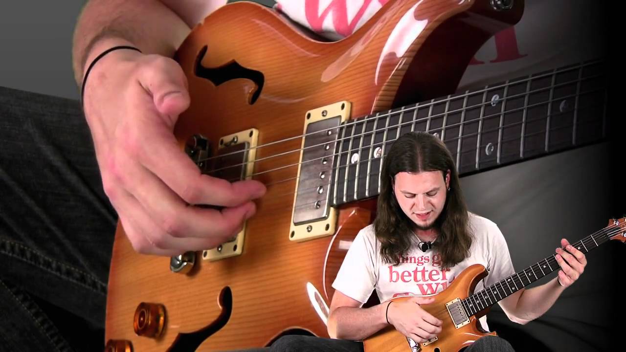 Percussive Chord Comping A la John Mayer By Emil Werstler