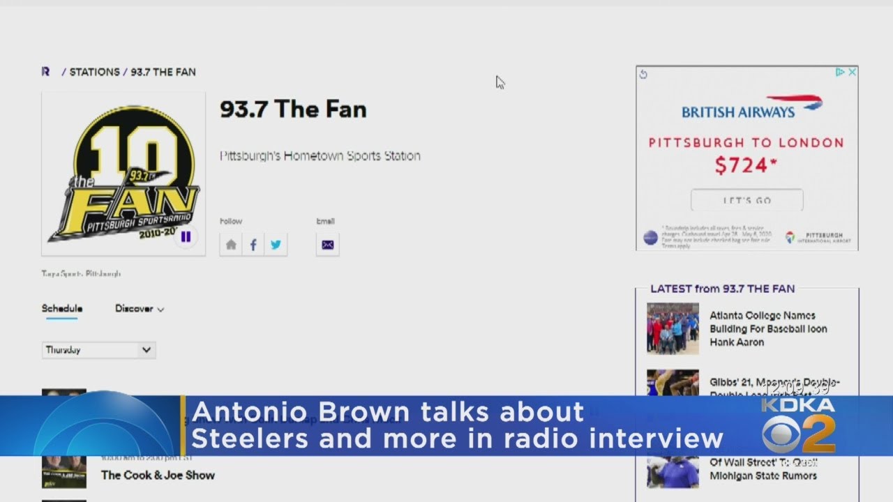 Antonio Brown Opens Up About His Time With The Steelers