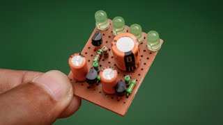 Automatic Fading ON and OFF Circuit using BC547, BC557, Capacitor and Resistor