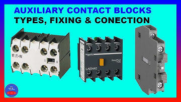 Wat zijn hulpcontactblokken (typen en aansluiting)