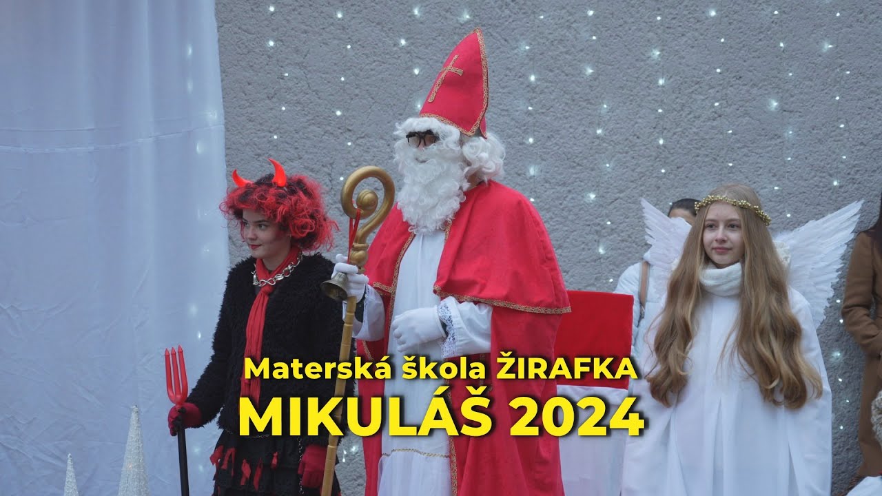 MIKULÁŠ 2024 - Materská škola ŽIRAFKA, Liptovský Mikuláš