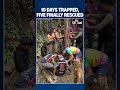 Five Laos Gold Miners Rescued After 10 Days Trapped In Flooded Cave, Two Still Missing | #laos