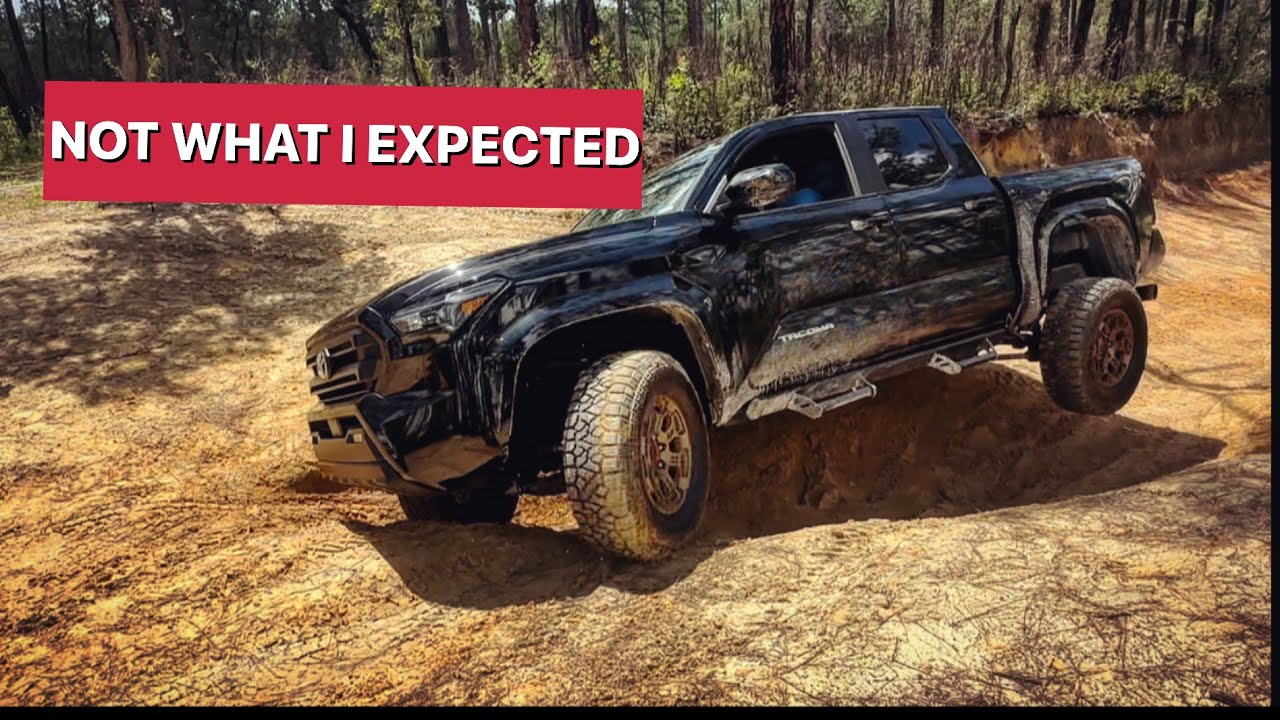 Стандартная TOYOTA TACOMA 2024 года полностью превосходит мой модернизированный NISSAN FRONTIER