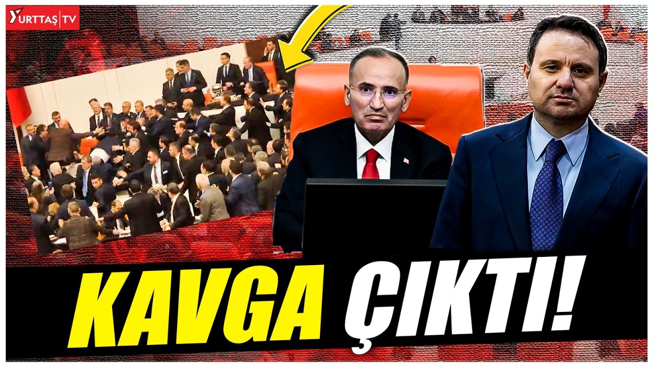 Akın Gürlek meclise geldi, ortalık karıştı! TBMM'de gergin anlar!