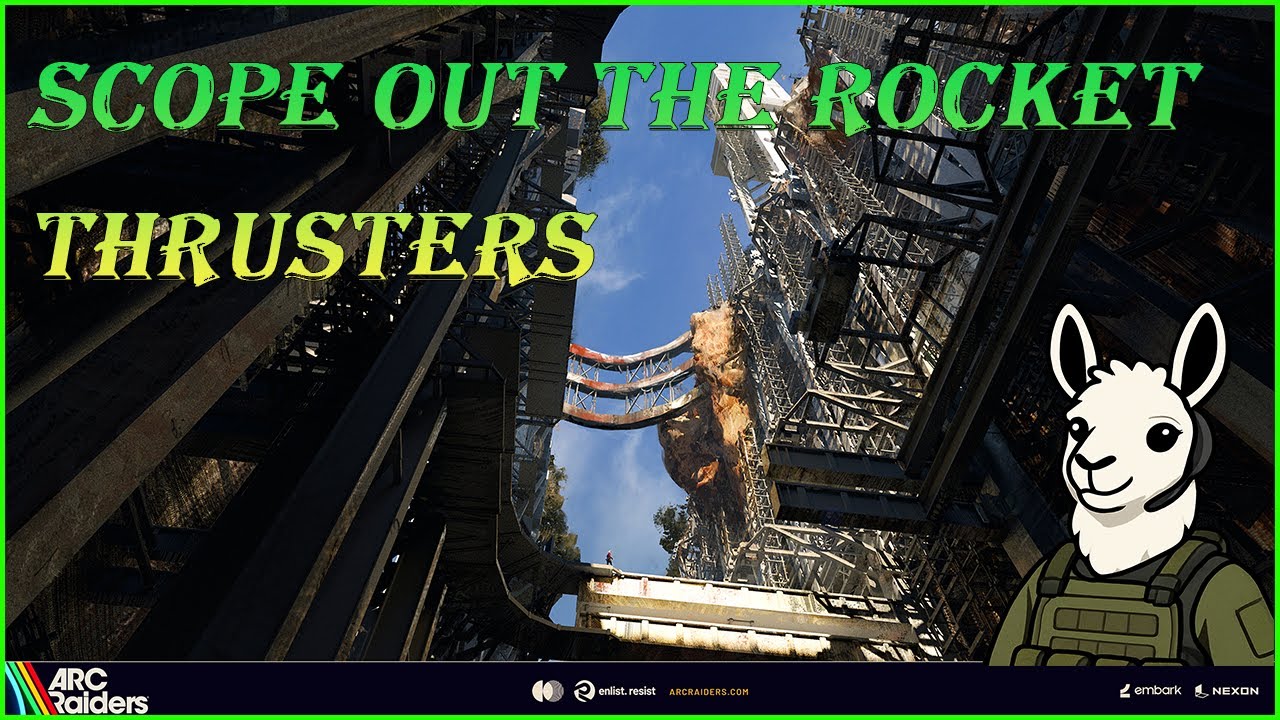 🚀 Arc Raiders | Spaceport Scope Out: The Rocket Thrusters! 🔭