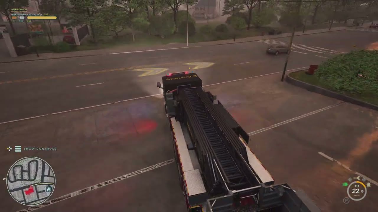 Firefighting Simulator: Ignite - The optimal call - PS5 Gameplay