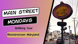 Reisterstown Maryland | historic walking tour