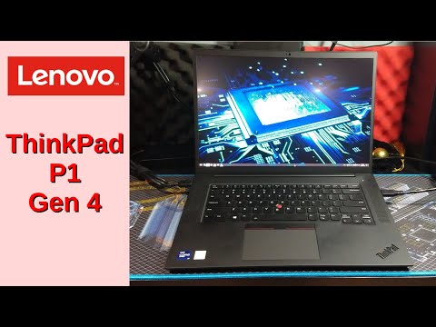 Lenovo ThinkPad P1 Gen 4 Review - #Thinkcember