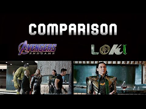 Loki Escapes with the Tesseract - Scenes Comparison