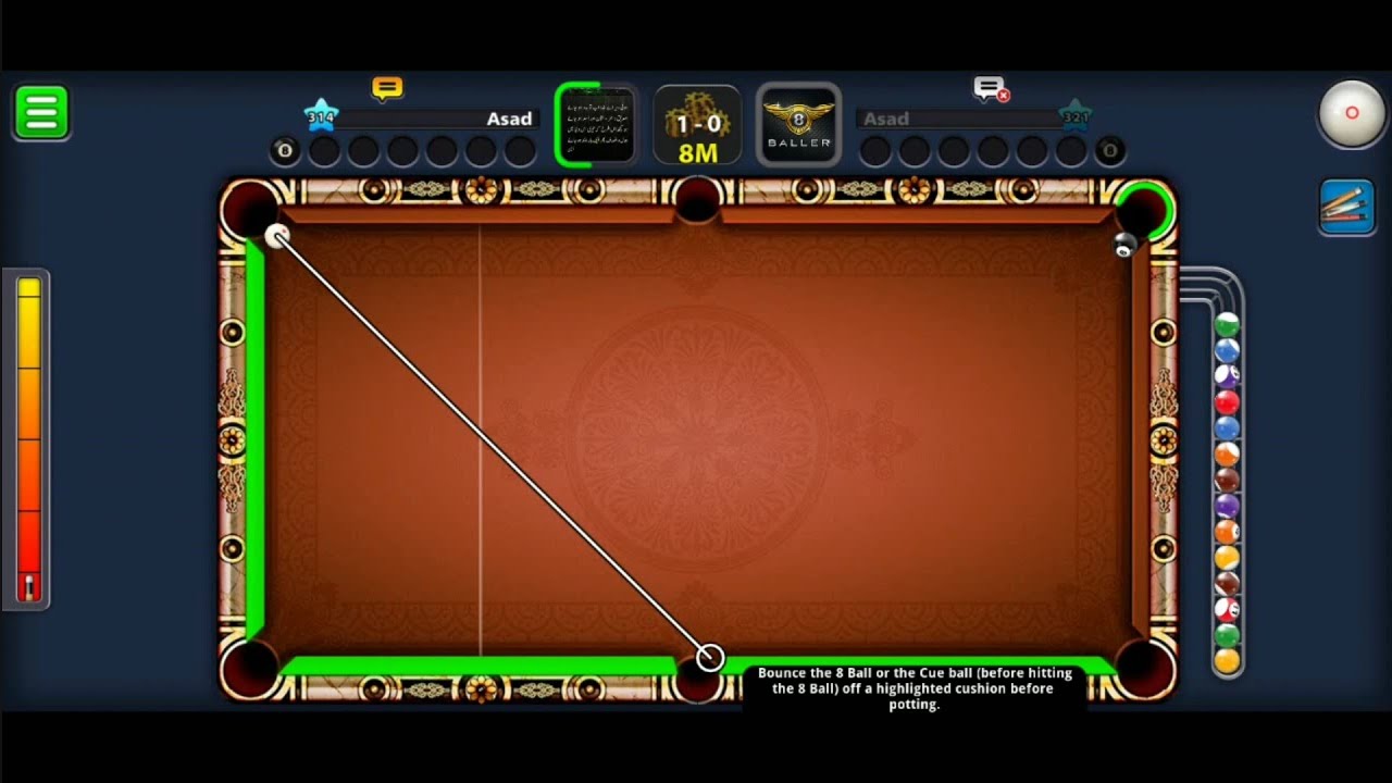 Asad vs Asad - Win or Lose - 8 Ball Pool - Trick Shots ...