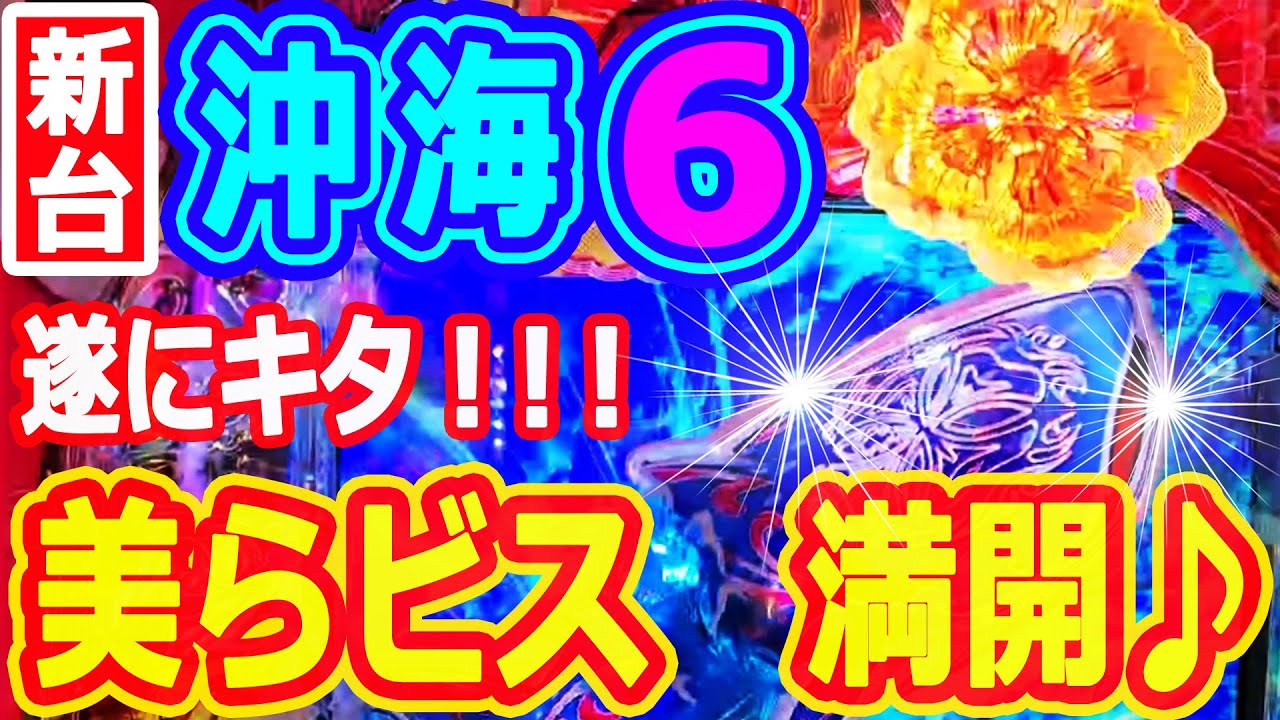 美らビス満開♪♪♪『Pスーパー海物語IN沖縄6』
