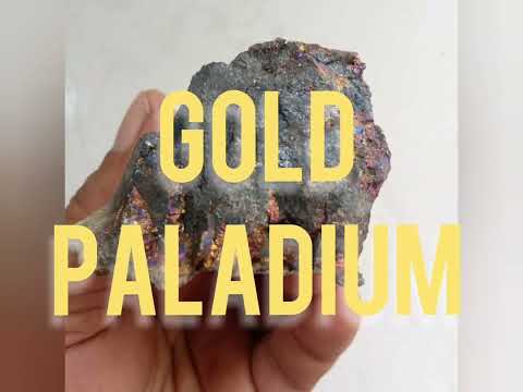 gold paladium diamond meteorite
