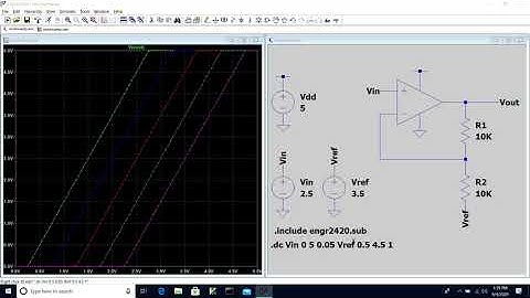 LTspice DC Sweep Tutorial: Simulating the VTC of a Noninverting Amplifier