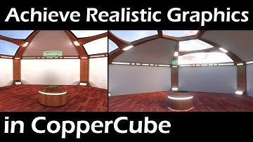 Realistic Graphics in CopperCube Game Engine WebGL