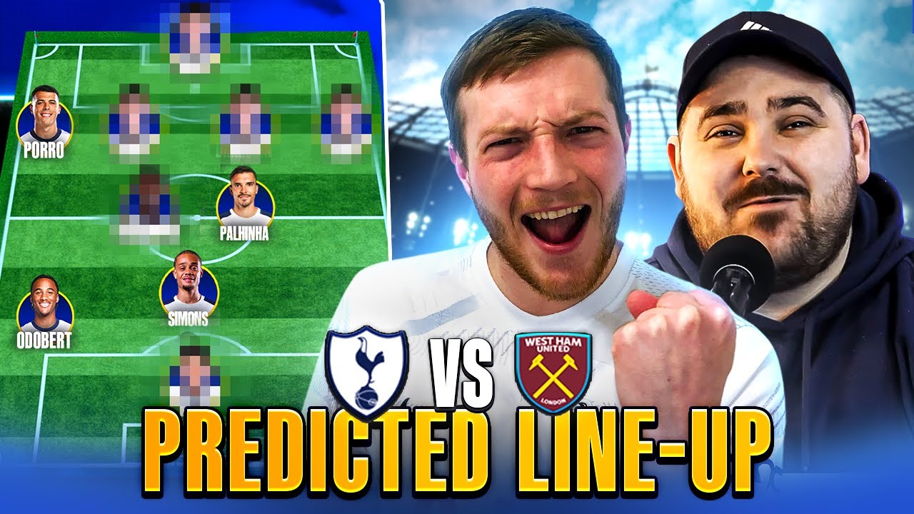 Conor Gallagher DEBUT for Tottenham! Tottenham vs West Ham Predicted Lineup