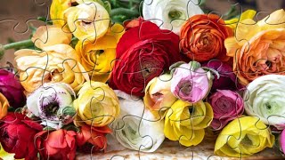 Jigsaw Puzzle. Rose 🌹 Bouquet 💐 My Gaming Town. screenshot 5