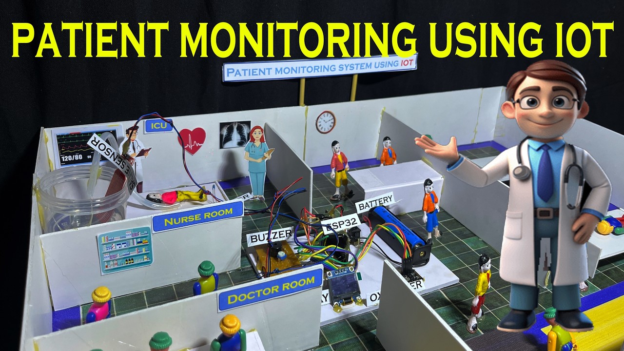 how to make a Patient Health Monitoring system using ESP32 and IOT ...
