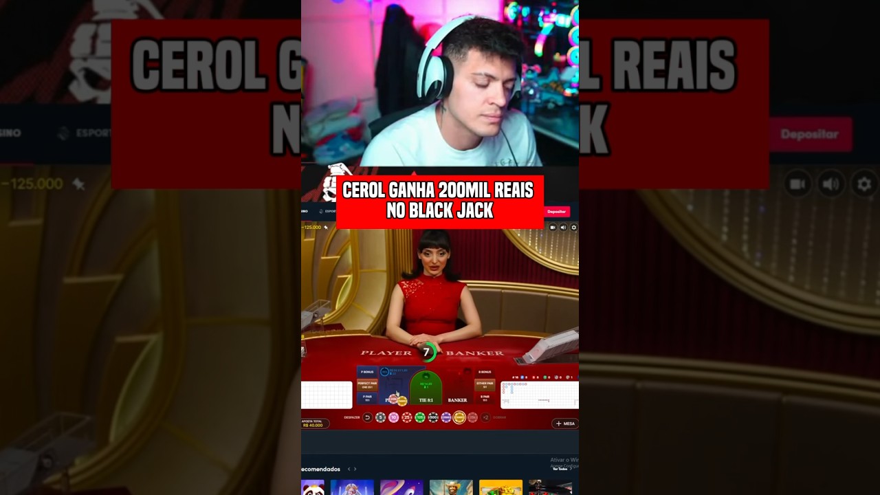 Cerol ganha 200mil reais na blaze 