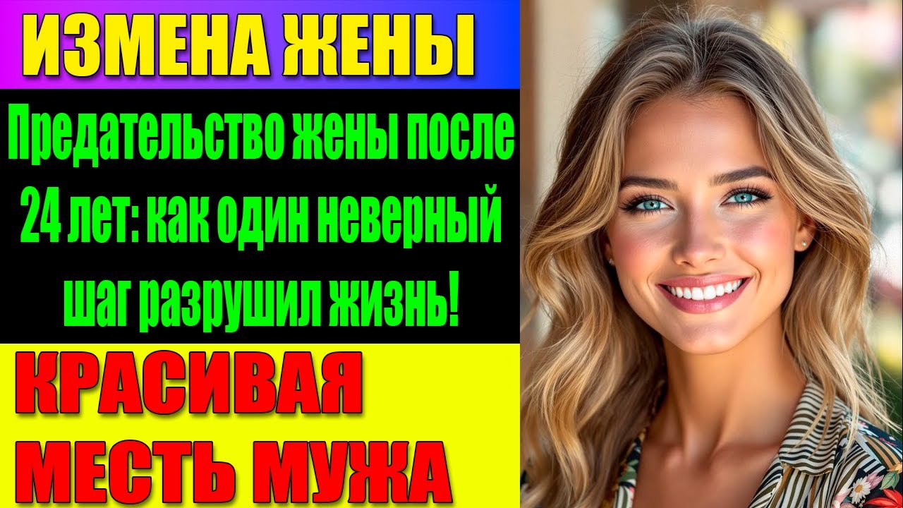 ИЗМЕНА ЖЕНЫ После 24 лет брака — измена, которая разрушила ВСЮ семью! Реальная драма