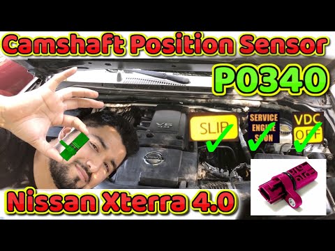 How to replace CamShaft Position Sensor on Nissan Xterra 4.0 P0340 FIX