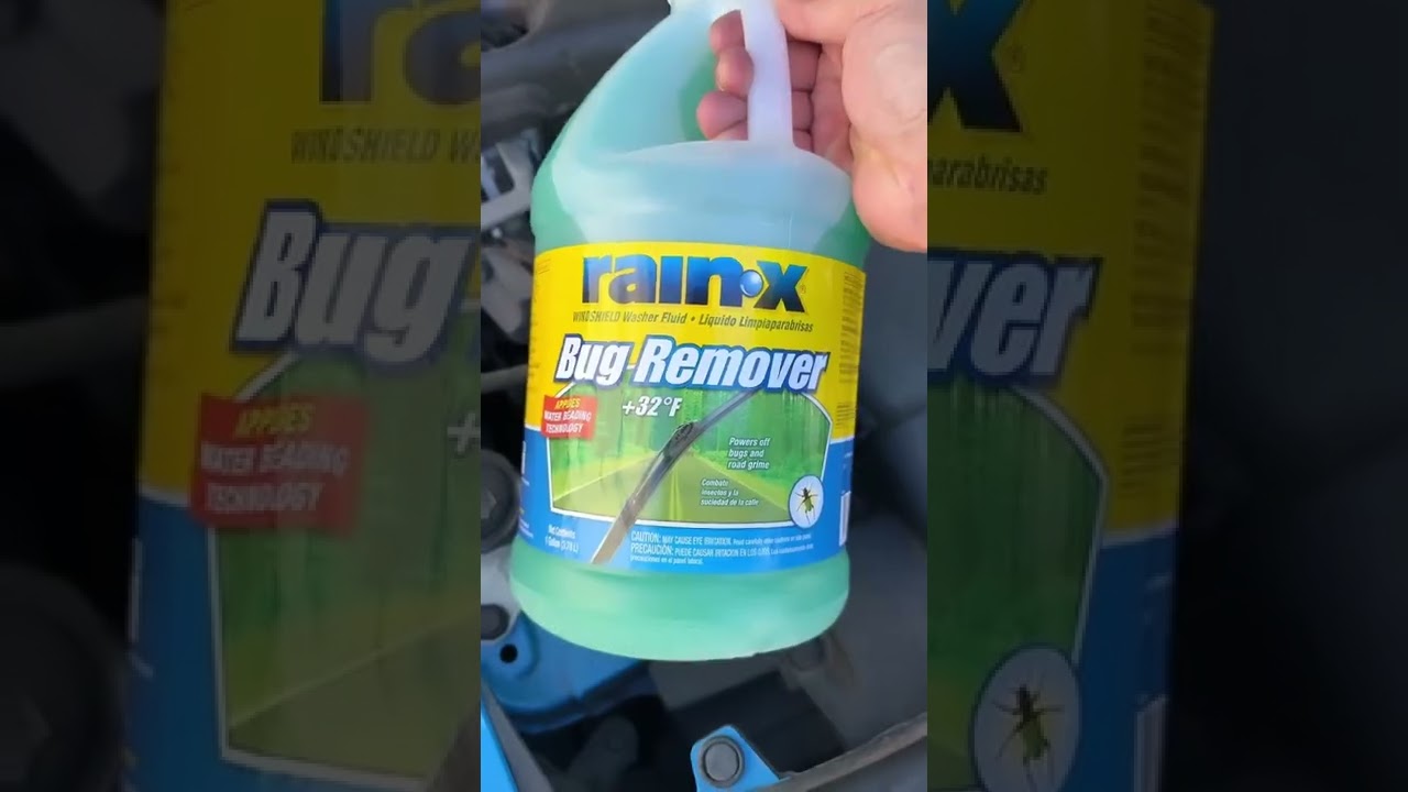 Best Windshield Washer Fluid for Bugs 