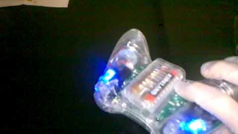 CLEAR Xbox 360 MODDED controller (SOLD $46)