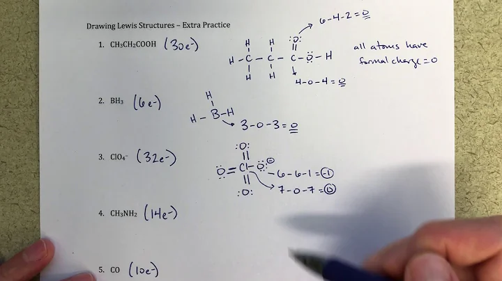 Master the Art of Drawing Lewis Structures and Calculating Formal Charge
