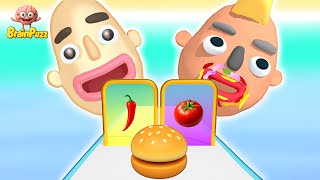 🍔 Sandwich Runner VS Burger Stack 3D EP2 Cooking Games - All Levels SpeedRun Gameplay Walkthrough 