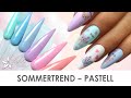 Pastell Sommer-Teddy-Nägel ❀ schnelles Nageldesign für Sommer