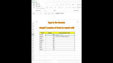 #Shorts #Youtubeshorts Excel Tip 6: Horizontal bar chart