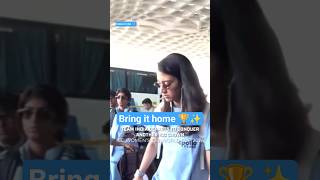 Indian Women's cricket team in England for another trophy 🏆🏆#bring #it #home #shorts #fypシ #cricket