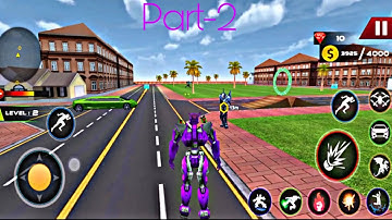 Drone Robot Car Transforming Game– Car Robot Games _ Best Robot Car Simu Games 2021-Part-2